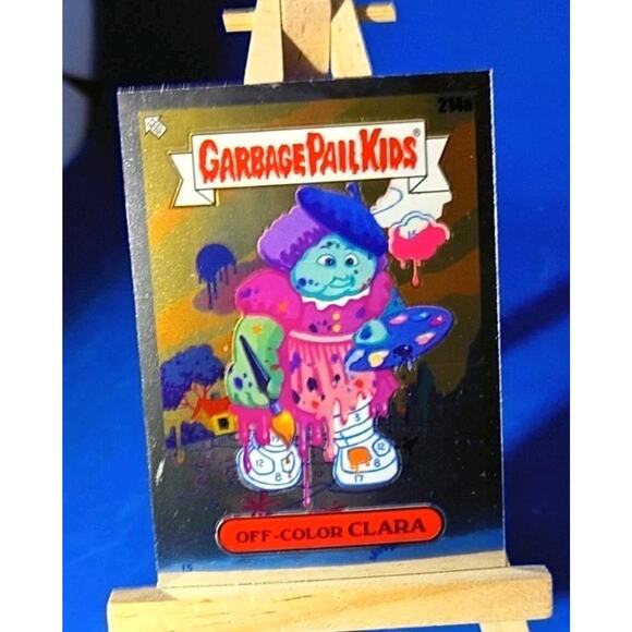 2023 Topps Garage Pail Kids Chrome Series 6 Off-Color Clara #214a - Picture 1 of 6